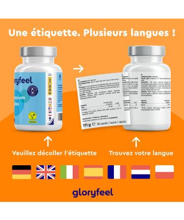 Magnesium Complex Premium 5 Premium Compounds 250mg Elemental Magnesium per Daily Dose Magnesium Bisglycinate and Citrate Lab Tested 100% Vegan - Buy Online on GoSupps.com