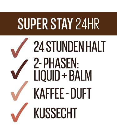 Maybelline New York Super Stay 24H Liquid Lipstick No. 900 Mocha Moves | Long-Lasting 5G - Buy Internationally - Buy Online on GoSupps.com