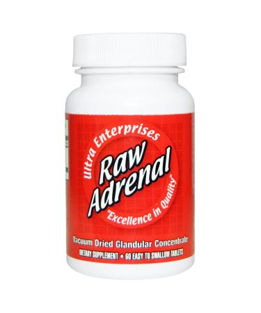 ULTRA ENTERPRISES ULTRA UE THE GLANDULAR PEOPLE Raw Adrenal 200mg 60 Tab