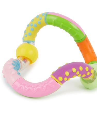 Bieco Ringrassel Baby - Movable Elements | Bite Ring & Rasselring for Motor Skills | Best Sensorism Toys for Babies - Buy Online on GoSupps.com