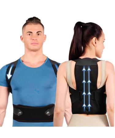 Back Brace Posture Corrector for Women and Men Comfortable and Adjustable Back Support for neck Back Shoulder and Spine Pain Relief Breathable(Small)