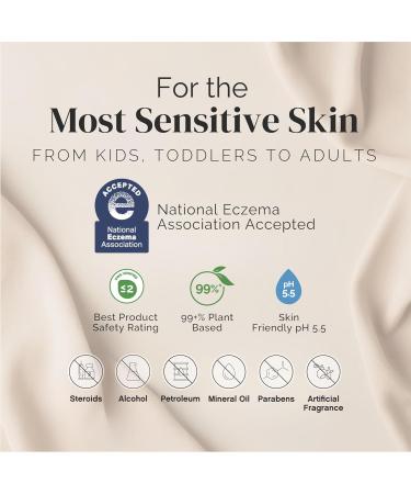 Puriya 5-in-1 Eczema Cream for Kids Baby Toddler Adults Advanced Colloidal Oatmeal Lotion for Dry Itchy Skin Relief on Face and Body Clinically Tested Intensive Moisturizing Eczema Treatment - Buy Online on GoSupps.com