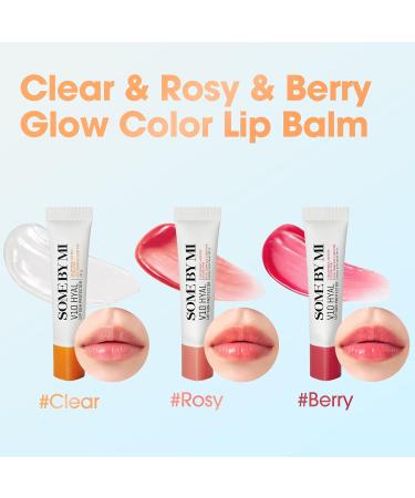 SOME BY MI V10 Hyal Lip Sun Protector Clear Lot de 2 13g Baume l vres cor en teint SPF 15 pour l vres s ches et sensibles Hydratation l acide hyaluronique et vitamine E Soin cor en - Buy Online on GoSupps.com