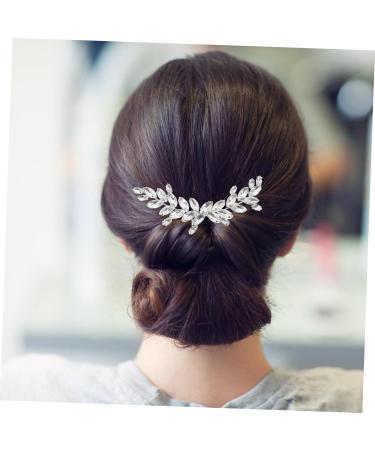 hair jewelry hair clips for girls wedding hair accessories for brides rhinestone hair clips for women bride hairpin rhinestone clips for hair women's Glass alloy hair comb - Buy Online on GoSupps.com