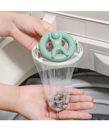 Cleaning Ball Laundry Ball with Mesh Bag Reusable Washer Lint Catcher for Cleaning Hair Removal Dirt Collection Green - Buy Online on GoSupps.com