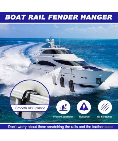 4 Pack Pontoon Boat Square Rail Mount Fender Bumper Hanger/Adjuster/Clip for Docking - Buy Online on GoSupps.com