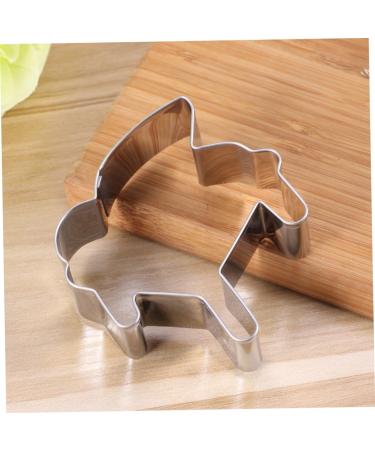Milisten 5 Pcs Professional Baking Supplies Heart Shaped Molds Stainless Steel Baking Molds Musical Instrument Molds Musibi Molds Cookie Molds Biscuit Cake Fruit Set medium Silver - Buy Online on GoSupps.com