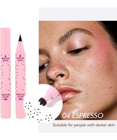 Jubilofex Fake Freckles Face Dots PenBeauty Waterproof 2in1 Fake Freckles Stamp Eyeliner For Makeup Enhancement Natural Look 04 - Buy Online on GoSupps.com