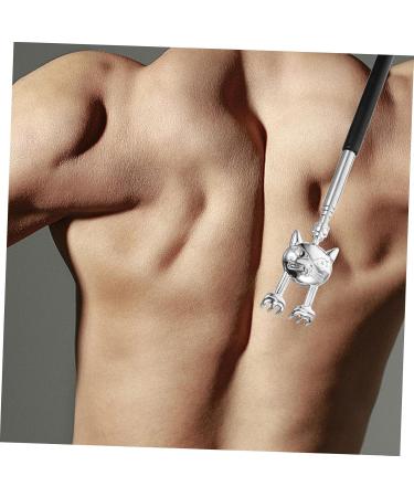 Ipetboom 2-in-1 Scratch Tree & Hand Massager - Portable Stainless Steel Itching Relief for Body & Legs - Ideal Back Scratcher & Scraper Tool - Buy Online on GoSupps.com