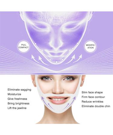 Nmbol V-Shape Facial Mask 4 Pieces Face Mask in V-Shape Firming Ear Hook Mask Double Chin Face Mask in V-Shape Face Skin Moisturising for Firming Pull-Up Mask in V-Shape - Buy Online on GoSupps.com