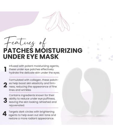 Under Eye Patches - Collagen Masks (15 Pairs) for Dark Circles Puffy Eyes & Wrinkles - Perfect Gifts for Men & Women - Buy Online on GoSupps.com