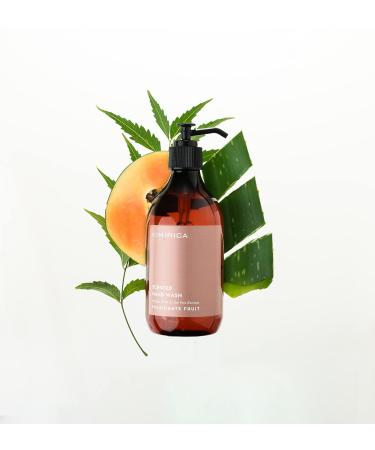 Kimirica Passionate Fruit Scented Gel Hand Wash | Moisturizing Liquid Soap with Papaya Neem & Aloe Vera | Gentle Daily Cleanser for Soft Nourished Hands | 10.14 Fl Oz (300ml) - Buy Online on GoSupps.com