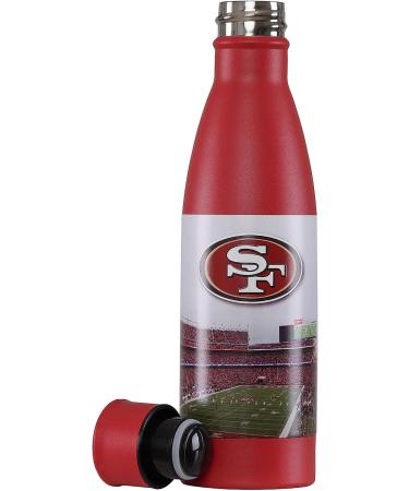 San Francisco 49ers NFL Primetime Metal 18 oz Water Bottle - Buy Online on GoSupps.com