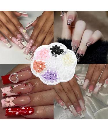 Nayyana Colorful 3D Loop Nodel Plug Stones - Nail Art DIY Jewelry Decoration & Trailer Set - Buy Online on GoSupps.com