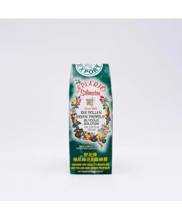 3 Bottles Apiario Silvestre Bee Pollen Green Bee Propolis Liquid Glycolic Extract -Non Alcoholic Wax Free - Buy Online on GoSupps.com