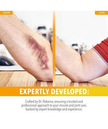 Dr. Robaina Arnica Bruise Cream 4 oz Concentrated Arnica & Vitamin K Moisturizer for Skin That Looks More Even After Bumps & Cosmetic Touch-Ups Fast-Absorbing Non-Greasy Made in USA 1 Unit - Buy Online on GoSupps.com