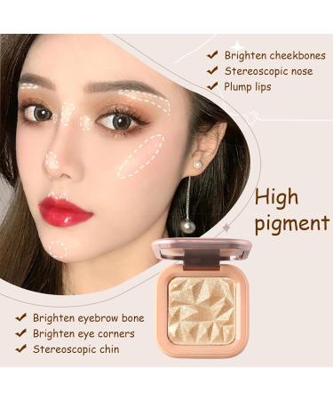 Shefave Highlighter Palette in Champagne Gold - Highly Pigmented Shimmer Colors for Long-Lasting, Lightweight Makeup - 40.00g (Pack of 1) - Buy Online on GoSupps.com