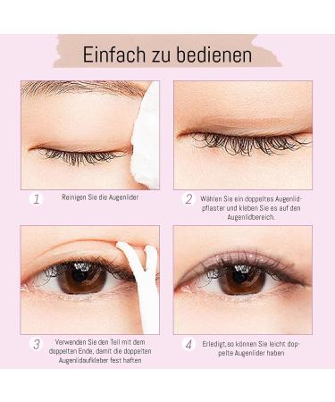 180 Pieces Invisible Eyelid Strips - Breathable Tapes in 2 Sizes | Eyelid Sticker & Strips for a Perfect Lift - Buy Online on GoSupps.com