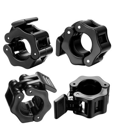 Varhhuxha dumbbells dumbbell closure barbell clamps collar clips lock quick lock for workout weightlifting training fitness accessories 4 pc dumbbell closure
