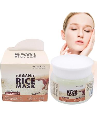  Veeteah rice sleep cream leave-in face lightening gel with raw rice porridge face care products for home dorm vacation travel ages - Buy Online on GoSupps.com