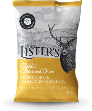 Listers Crisps Multipack Booster (12 x 40g) 12 Packs (Mixed Variety 2 of Each) - Buy Online on GoSupps.com