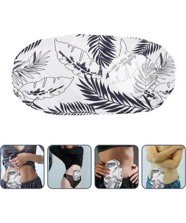 EXCEART Waterproof Bath Cover Stoma Bag Shower Protector | Adjustable Ostomy Belt for Wound Protection | Black 26x16x0.8cm - Buy Online on GoSupps.com