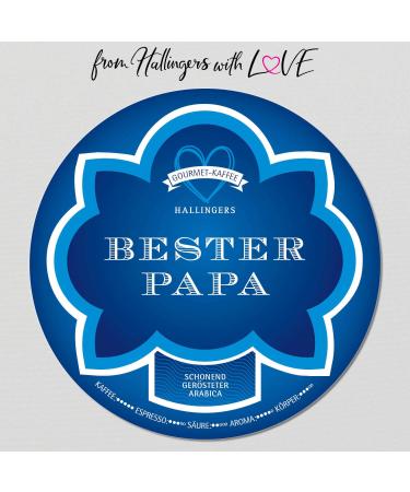 Hallingers Best Dad Gourmet Coffee - Perfect Fathers Day Gift for Papa Father & Grandpa | Unique Mothers Day Gift & Ideas for New Home Anniversary & Friendship - Buy Online on GoSupps.com