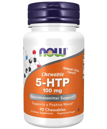Now Foods 5-HTP 100 mg 90 Chewables