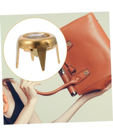 COHEALI 150 Pcs Four Claw Drill Nail Brass Fittings Leather Studs -jaw Iv Diy Cloth Material Degreasing Shoe Goldenx3pcs 0.6X0.6CMx3pcs - Buy Online on GoSupps.com