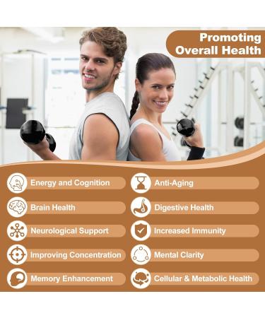 OMOGS Mushroom Complex Supplement Capsules 10:1 Extract Lions Mane Supplement with Cordyceps Reishi for Brain Health Memory Support Focus & Immune System - Buy Online on GoSupps.com