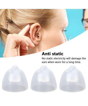 10 Pack 8mm Hearing Aid Domes - Transparent Silicone Washable Antistatic - Replacement Accessories for Hearing Aids - Buy Online on GoSupps.com