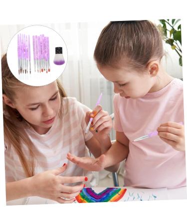 Healeved 1 Set Dust Brush Suit Nail Art Detailing Brush Kit Nail Liner Acrylic Nail Pens Nail Kits Nail Drawing Brush Nail Drawing Pen 3d Drawing Pen Nails Kits Manicure Gel Pen Acrylic Rod - Buy Online on GoSupps.com