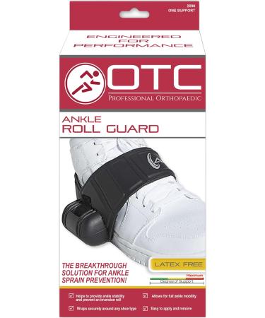 Buy OTC Ankle Roll Guard - Patented Injury Prevention for Hi-Cut & Low-Cut Footwear | Right Ankle Support - International Shipping - Buy Online on GoSupps.com