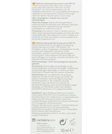 Heliocare SPF 50 Gel 50ml - Sun Protection for Skin | [Brand Name] - Buy Online on GoSupps.com