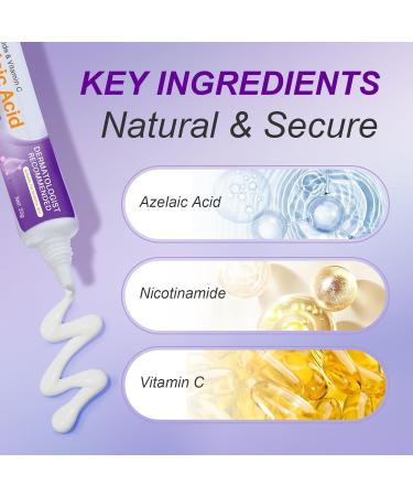 Azelaic Acid for Face Balance Skin Tone & Cleanse Pores Azelaic Acid Serum with 12% Acido Azelaico-Relieve Acne Blackhead & Redness Premium Skin Care 20g - Buy Online on GoSupps.com