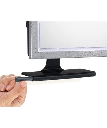 Deluxe LED Fogless Shower Mirror with Squeegee - Shower Mirror by ToiletTree Products - Buy Online on GoSupps.com