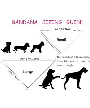 ARING PET Cotton Leaf Dog Bandana - Triangle Bib Neckerchief for Small & Large Dogs & Cats - Buy Online on GoSupps.com