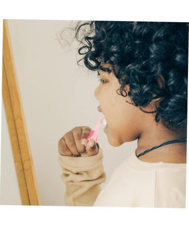 Beavorty 6 STK Baby Toothbrush & Portable Double Glasses Case - Travel-Friendly Manual Toothbrushes for Children & Toddlers | Soft Bristles & Kid-Safe Design - Buy Online on GoSupps.com