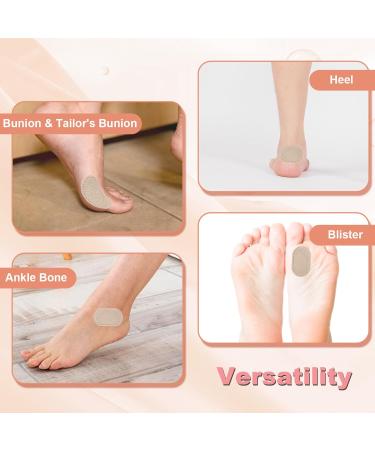 36 Bunion Cushions & Pads - Pain Relief for Men & Women | Foot Callus & Blister Protectors - Apricot - Buy Online on GoSupps.com