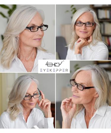 Eyekepper Reading Glasses - Stylish +1.75 Eyeglasses for Women | 4 Stylish Pairs for Optimal Comfort | International Shipping Available - Buy Online on GoSupps.com