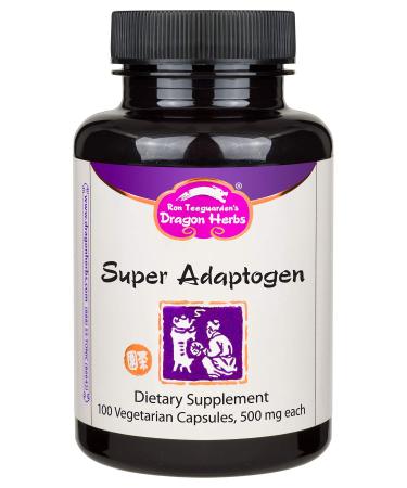 Dragon Herbs Super Adaptogen 500 mg 100 Vegetarian Capsules