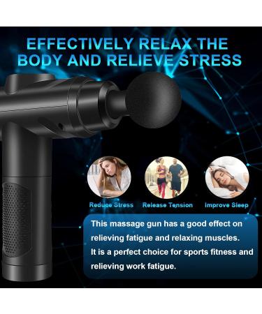 Buy Premium Massage Gun | 30 Speed Percussion Massager with LCD Touchscreen & 10 Heads for Ultimate Muscle Relaxation | International Shipping Available - Buy Online on GoSupps.com