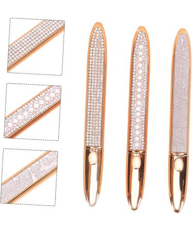 Mikinona Lash Accessories 3pcs Eyeliner Eyelash Tool Smudgeproof Lining Pens Makeup Supplies Printing Miss Gold and Silver - Buy Online on GoSupps.com