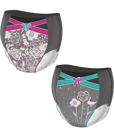 DryNites Absorbent Briefs for Girls (8-15 Years) - 13 Pack 27-57 kg | International Shipping Available - Buy Online on GoSupps.com