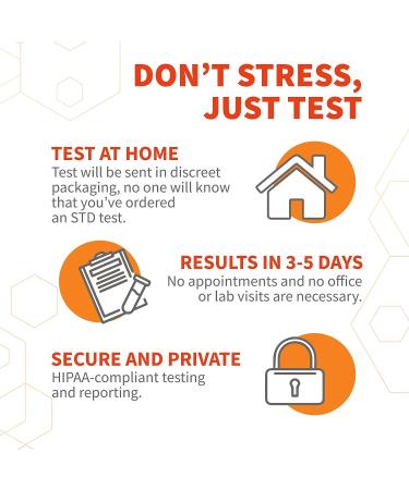 Women's HIV-1 and HIV-2 STD Test Kit | myLAB Box - Buy Online on GoSupps.com