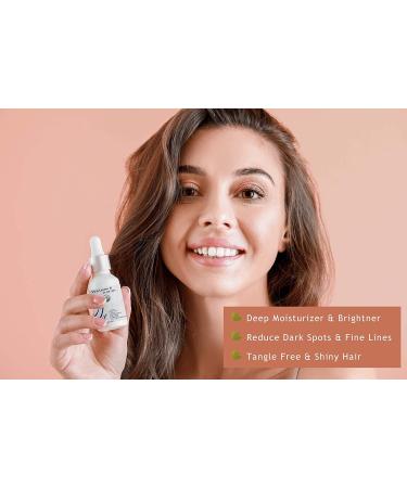 USDA Certified Organic Vitamin E Oil 43000 IU 1 oz - Natural Moisturizer for Skin, Face, Hair, Nails, Body, Eyelashes - Antioxidant Care for Hydration and Rejuvenation - Buy Online on GoSupps.com