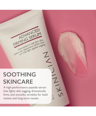 SKINICIAN Advanced Firming Serum for Mature Skin - Anti-Ageing Face Serum for Reducing Appearance of Fine Lines - High Performance Peptide Serum - Vegan & Cruelty Free Face Moisturiser (50ml) - Buy Online on GoSupps.com