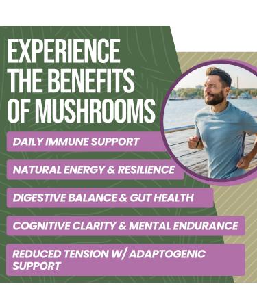 Perfect Supplements - Mushroom Immunity - 90 Capsules - Buy Online on GoSupps.com