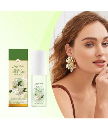 Women's Fragrance Jasmine Body Fragrance Spray Delicate Hypoallergenic Eau De Parfum Flower Beauty Products Suitable for Special Occasions Perfume Gift for Women 90ml One Size Green - Buy Online on GoSupps.com