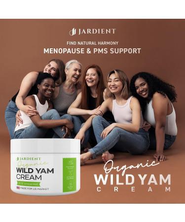 Wild Yam Cream for Hormone Balance - Dr. Barbara O'Neill's Organic Menopause & Menstrual Support - 4 OZ - Fast International Shipping - Buy Online on GoSupps.com